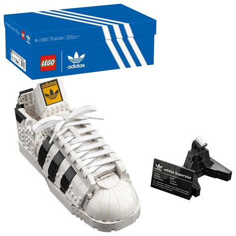 adidas lego fussballschuhe|LEGO Adidas Originals Superstar 10282 Building Kit; Build and .